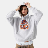 Le Panier Heather Grey Hoodie Hoodies eme