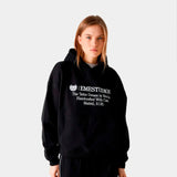 Institution Black Hoodie Hoodies eme