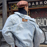 Eddy Pale Denim Boxy Jacket Outerwear eme