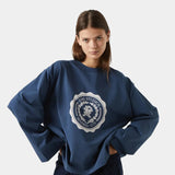 Bulwark Navy Long Sleeve T-shirts eme