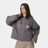 Ethos Grey Boxy Jacket Outerwear eme