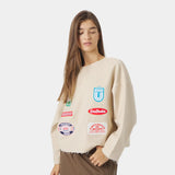 Patches Sand Crewneck Sweatshirts Eme Studios