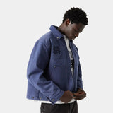 Wake Straight Jacket Navy Outerwear eme