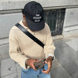 Swan knit Baggy Sweater Knitwear eme