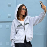 Intel Heather Grey Full Zip Hoodies Eme Studios