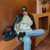 Master Off Sand Knit Sweater Knitwear eme