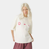 4 Star Off Sand Oversized Tee T-shirts Eme Studios