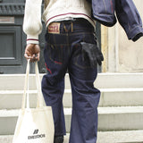 Frisona Raw Denim Baggy Jeans Pants eme
