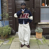 Thrill Navy Zipper Knit Knitwear eme