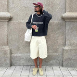 Yoss Navy Knit Sweater Knitwear Eme Studios