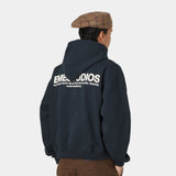 Hot Soul Navy Oversized Hoodie Hoodies Eme Studios