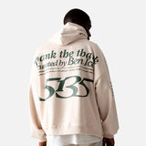 5135 Off Sand Oversized Hoodie Hoodies eme