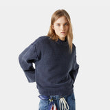Collective Slate Blue Knit Knitwear eme
