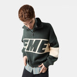 Thrill Hunt Zipper Knit Knitwear eme