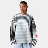 Sade Navy Reverse Crewneck Sweatshirts Eme Studios