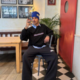 Box Shadow Oversized Crewneck Sweatshirts eme