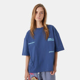 DNA Blue Oversized Tee T-shirts Eme Studios
