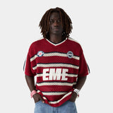 Striker Maple Red Open Knit T-shirts eme