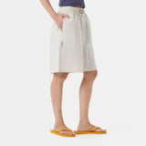 Llaut Jammies LS Off Sand Vichy Shorts eme