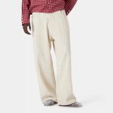 Frayed Almond Baggy Pants Pants eme