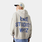 Whiz Soft Stone Oversized Hoodie Hoodies eme