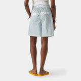 Jammies LS Green Striped Shorts eme