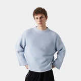 Collective Light Blue Knit Knitwear eme