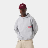 Shining Grey Oversized Hoodie Hoodies Eme Studios