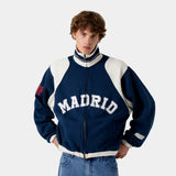 Track Madrid Navy Jacket Sweatshirts eme