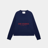 Master Indigo Knit Sweater Knitwear eme