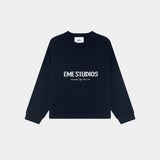 Master Navy Knit Sweater Knitwear eme