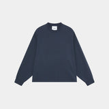 Basic Navy Long Sleeve T-shirts eme