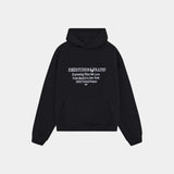 EmeXNaiyo Black Hoodie Hoodies eme