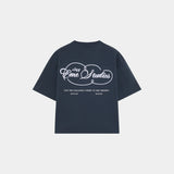 Courageous Navy Oversized Tee T-shirts eme