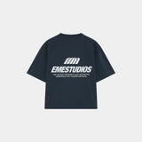 Meaning Navy Oversized Tee T-shirts eme