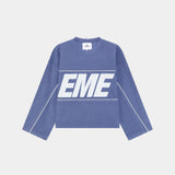 Thrill Crown Blue Reverse Sweatshirts Eme Studios