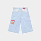 Tibiacore Blue Denim Jorts Shorts eme