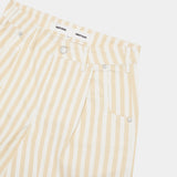 Tibiacore Striped Denim Jorts Shorts eme