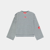 Sade Navy Reverse Crewneck Sweatshirts Eme Studios