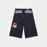Tibiacore Raw Denim Jorts Shorts eme