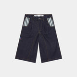 Tibiacore Raw Denim Jorts Shorts eme