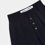 Refined Dark Navy Jort Shorts eme