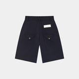 Refined Dark Navy Jort Shorts eme