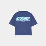 DNA Blue Oversized Tee T-shirts Eme Studios