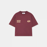 Duality Wine Oversized Tee T-shirts eme