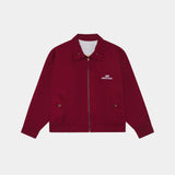 Chulo G Burgundy Reverse Jacket Outerwear Eme Studios
