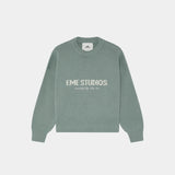 Master Aqua Green Knit Sweater Knitwear eme