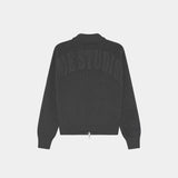 Collar Carbon Zipper Knit Knitwear Eme Studios