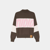 Thrill Lollipop Zipper Knit Knitwear eme