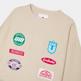 Patches Sand Crewneck Sweatshirts Eme Studios